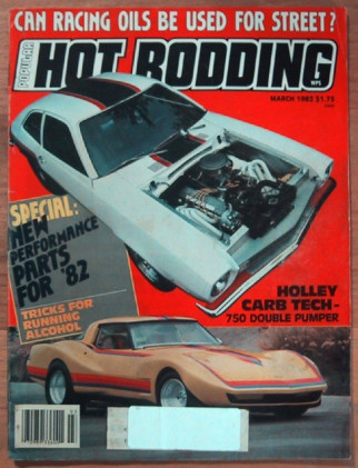 POPULAR HOT RODDING 1982 MAR - GALE BANKS, CHALLENGER, HAAS